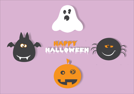 Poster, banner or background for Halloween Party Night.のイラスト素材