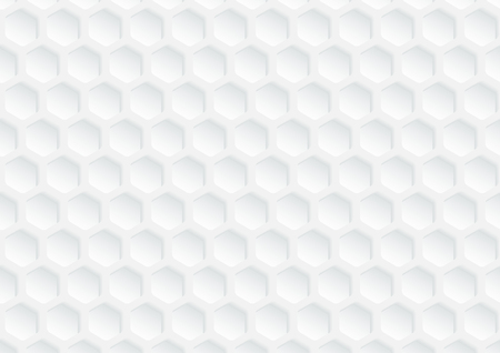 Modern white background seamless.can be used for graphic or website layout vector.honeycomb design.のイラスト素材