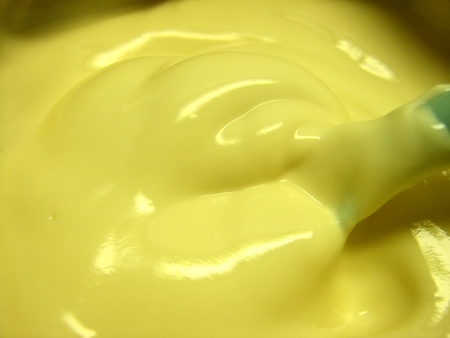 cream golden closeupの写真素材