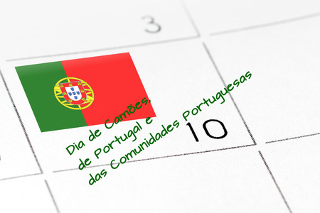 Dia de Portugal 10 junhoの写真素材