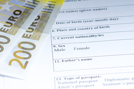 questionnaire, gender, money