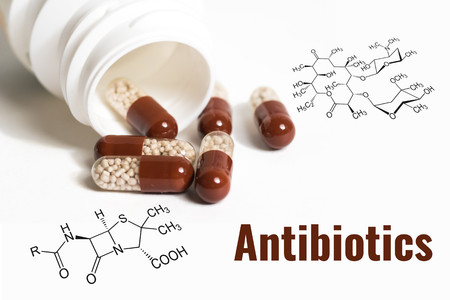 antibiotics conceptの写真素材