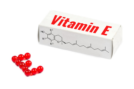 vitamin e boxの写真素材