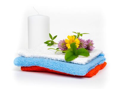 spa relaxation procedure accessoriesの写真素材