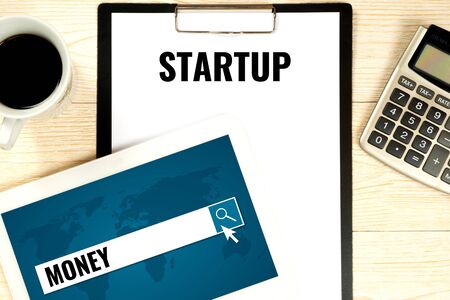 startup concept, looking for a fundingの写真素材