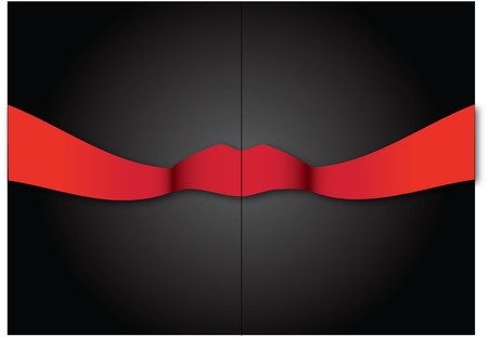 Invitation templateのイラスト素材