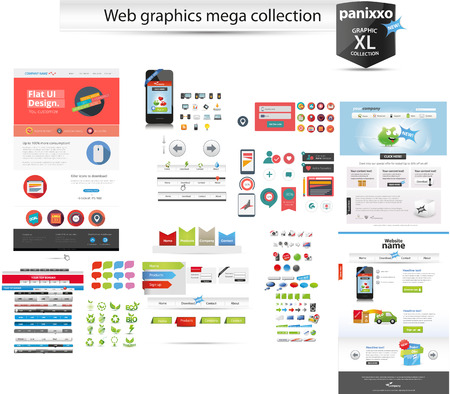 Web graphicsのイラスト素材