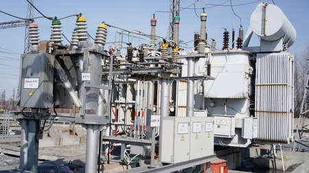 The training center of the electrical substance. Different types of electrical communications,...