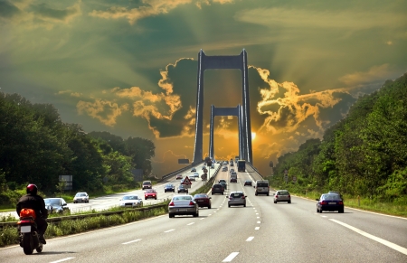 an image of highwayの写真素材