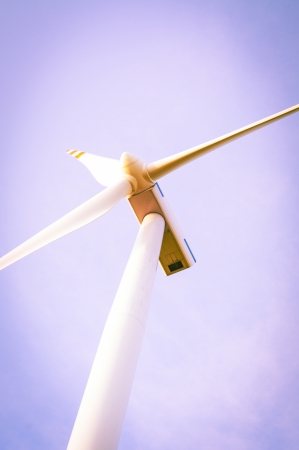 An image of windturbine of suny dayの写真素材