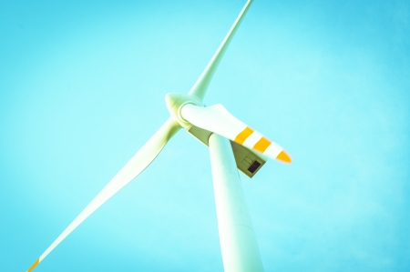 An image of windturbine of suny dayの写真素材