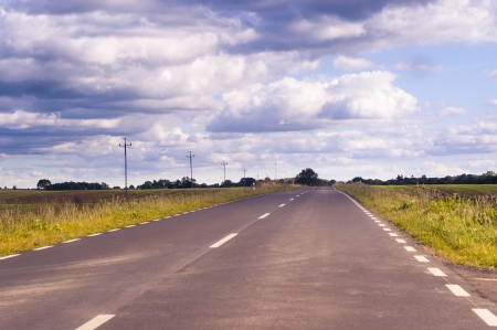 An image of highway road の写真素材