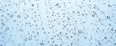 An image of waterdrops on windowの写真素材