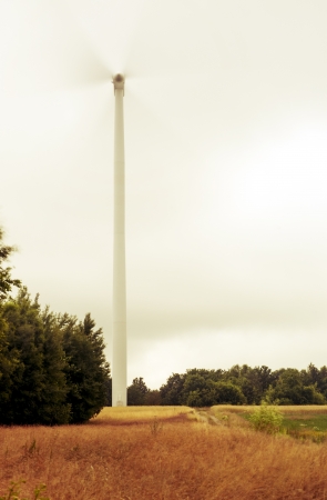 An image of windturbine of suny dayの写真素材