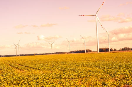 An image of windturbine on sunny day