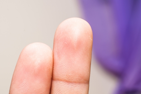 An image of two fingers