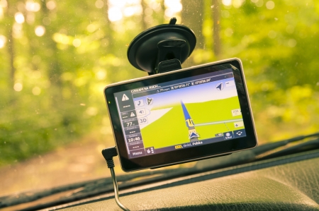 Navigation system direct to the forest