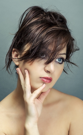 An image of young beautiful womanの写真素材