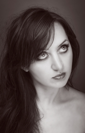 An image of young beautiful womanの写真素材