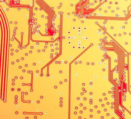 An image of microchip background - technology concept の写真素材