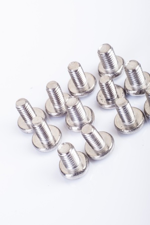 an image of screws close upの写真素材