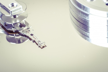 An image of hard drive close upの写真素材