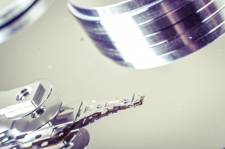 An image of hard drive close upの写真素材