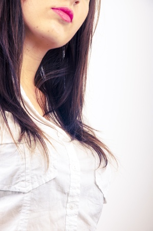 An image of young beautiful womanの写真素材