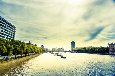 An image of historical achitecture in London UKのeditorial素材