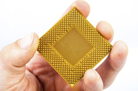 An image of central processing unit. CPUの写真素材