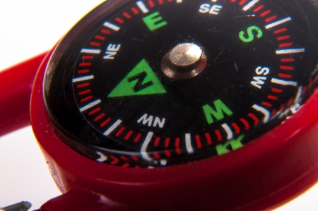 An image of compass showing north directionの写真素材