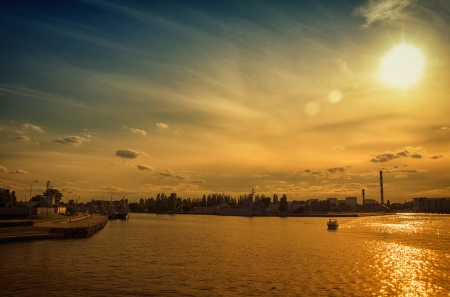 an image of port cityの写真素材