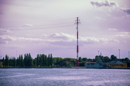 an image of port cityの写真素材