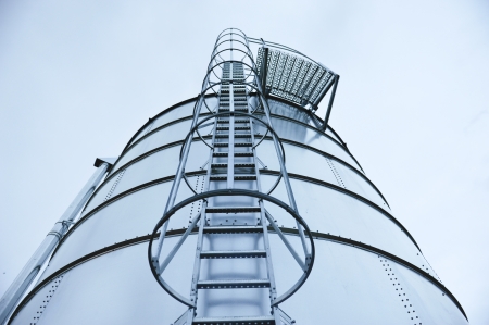 an image of silo for grainの写真素材
