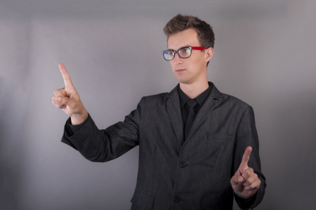 an image of young businessmanの写真素材