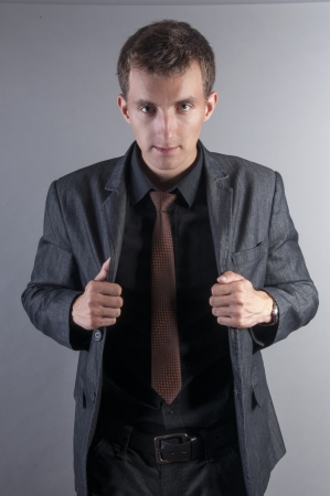 an image of young handsome businessmanの写真素材