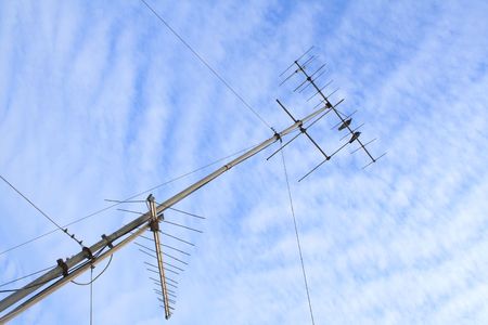 doves on the antennas