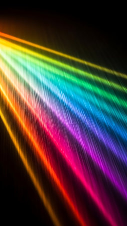 Rainbow colors abstract background for design artworks. Gradient.の素材