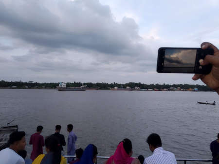 View from the ferry.の写真素材