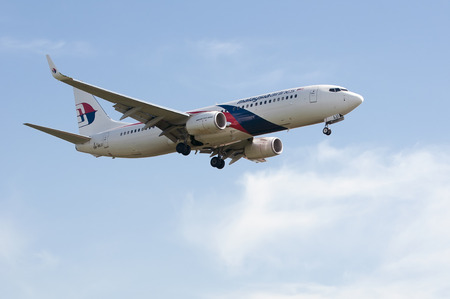 SEPANG, MALAYSIA - JULY 20: Boeing 737-8H6(WL) registered with number 9M-MLU owned by Malaysia...