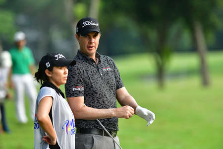 SHAH ALAM, MARCH 5 : Adam Blyth of Australia,pictured during round 1 of the Bandar Malaysia Open 2020 at Kota Permai Golf & Country Club, Shah Alam, Selangor, Malaysia, on March 5, 2020.のeditorial素材