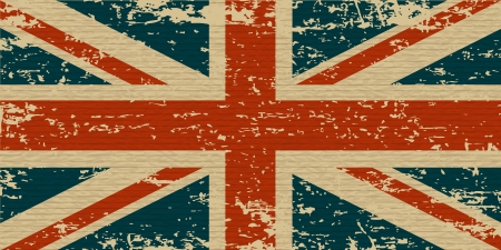 UK dirty flag  A UK flag with a texture for you のイラスト素材