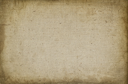 Canvas texture with vignette  Grunge backgroundの写真素材