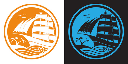 Sail Ship のイラスト素材