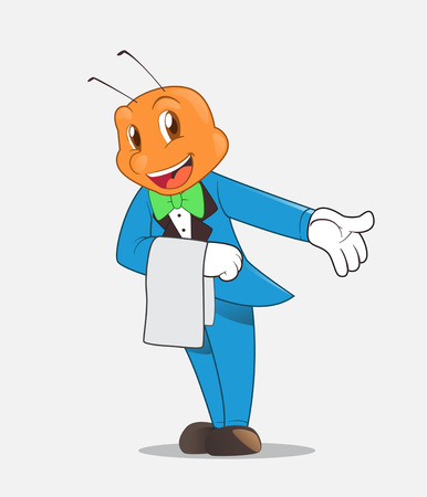 Ant butlerのイラスト素材