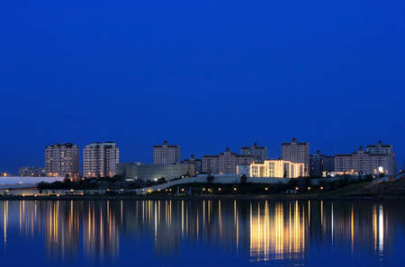 Baku city. Azerbaijan. 05.27.2019 year. Olympic town next to the Olympic stadium.のeditorial素材