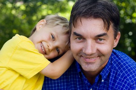 boy with uncle