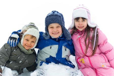 happy childrenの写真素材