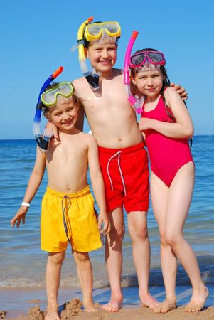 Snorkel Kidsの写真素材