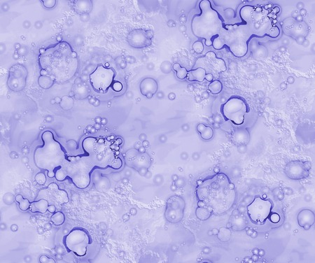 Seamless bubbly texture in blue spectrumの写真素材